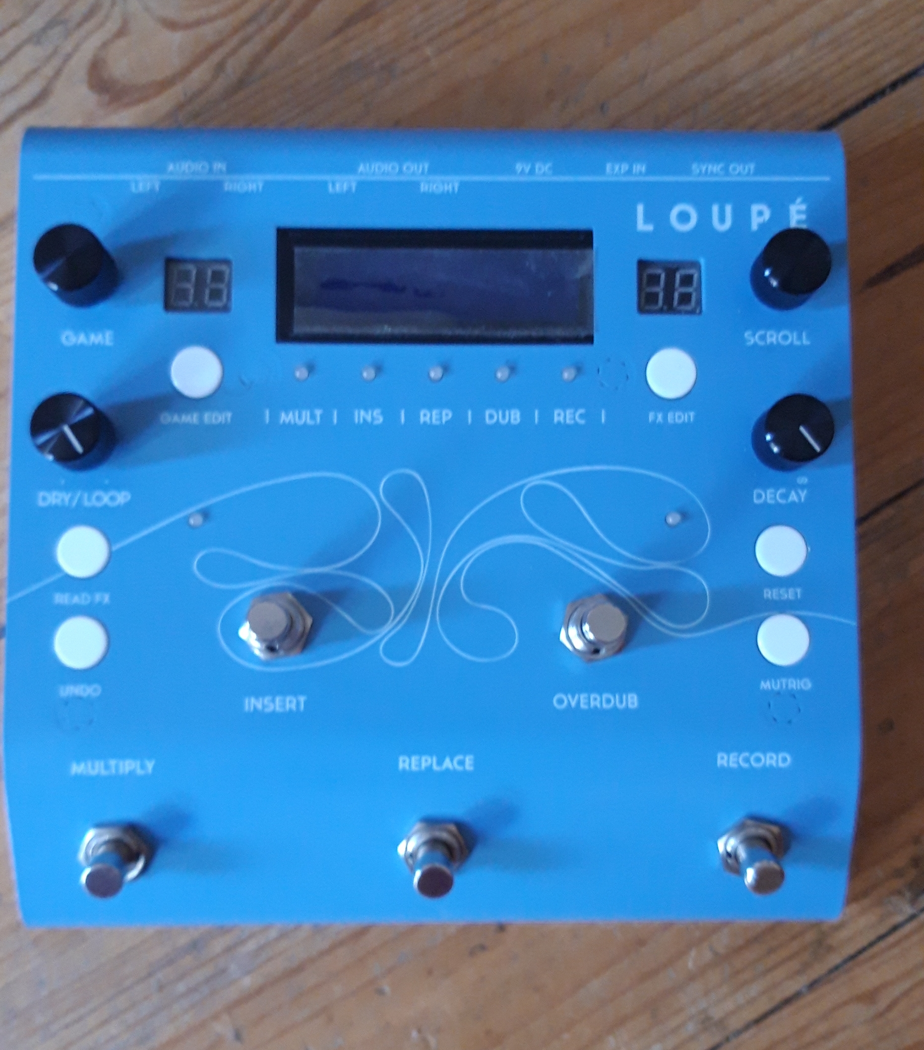 Vends pédale glou glou-loupé