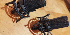 Vends paire d'Audio Technica - AT4033 - avec les suspensions d'origine