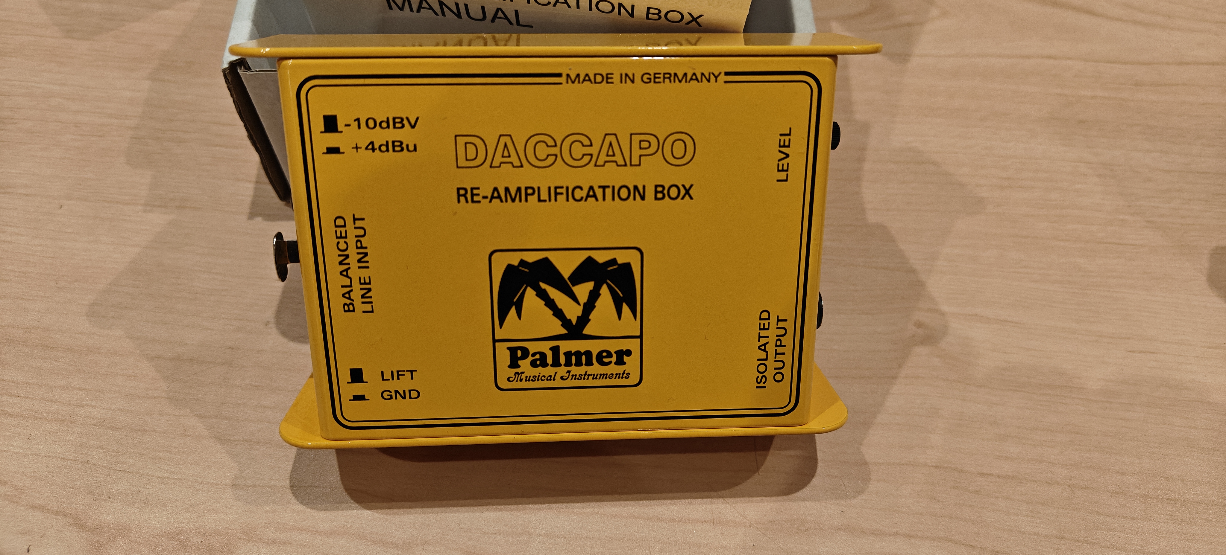 配信機器・PA機器・レコーディング機器 PALMER DACCAPO - Reamping Box Palmer DACCAPO - Re-Amplification Box REAMP | Reverb