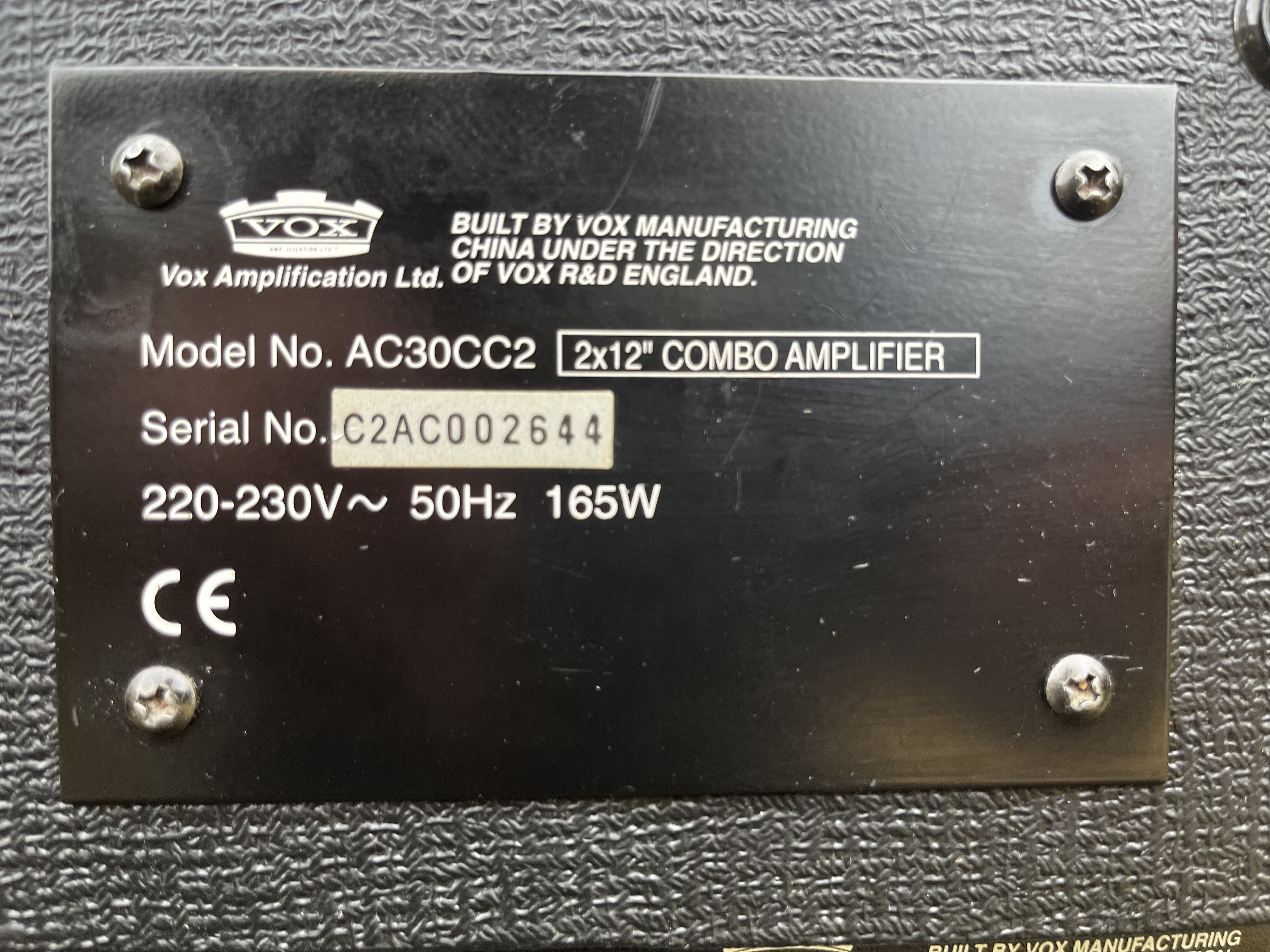 Vox AC30CC2 (77955)