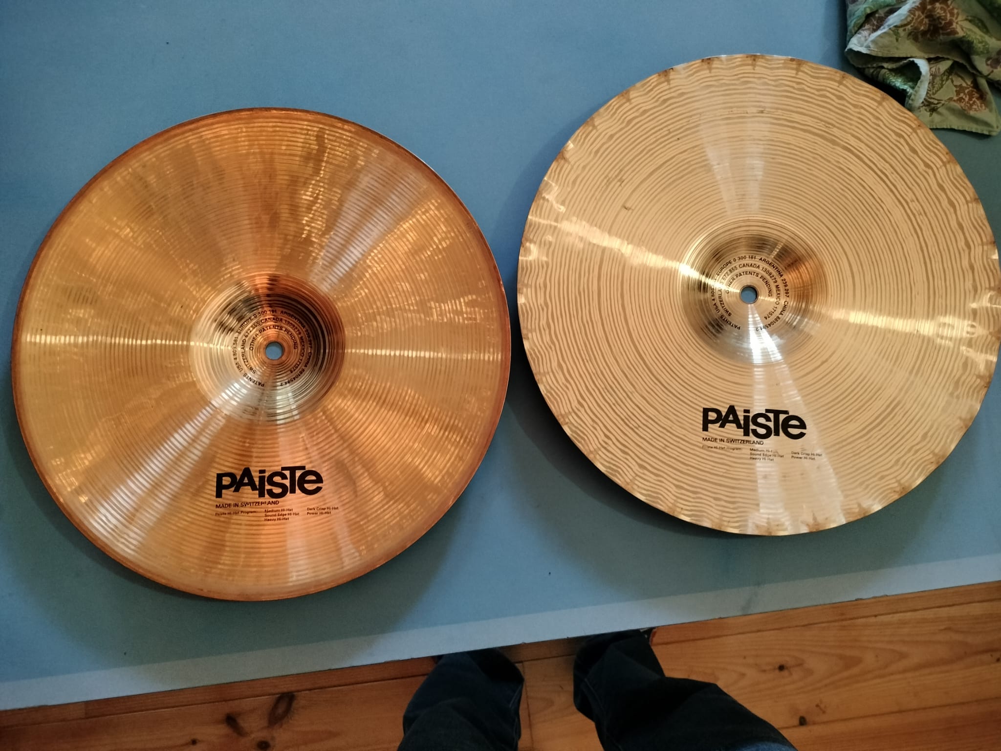Paiste Sound Edge hi hats 14''