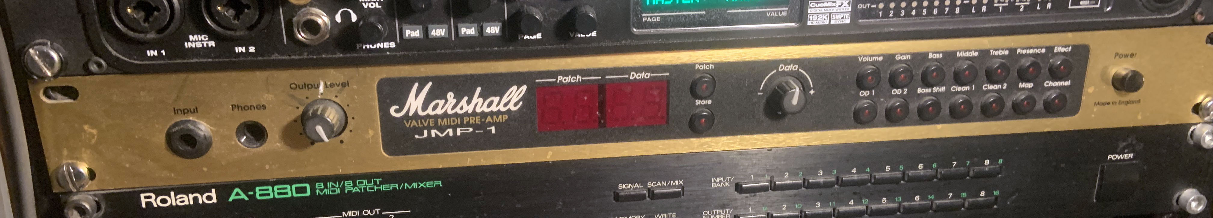 Vends Preamp JMP-1 Marshall