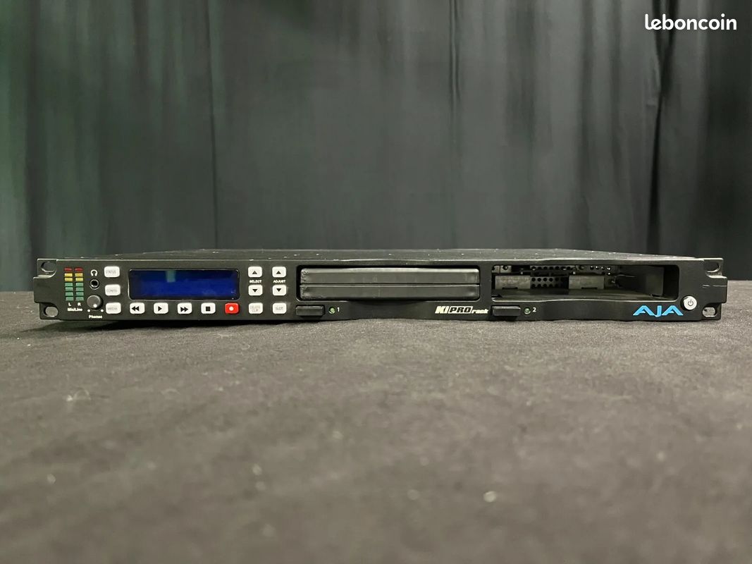Enregistreur AJA KIPRO RACK + 2 disques durs 500Go