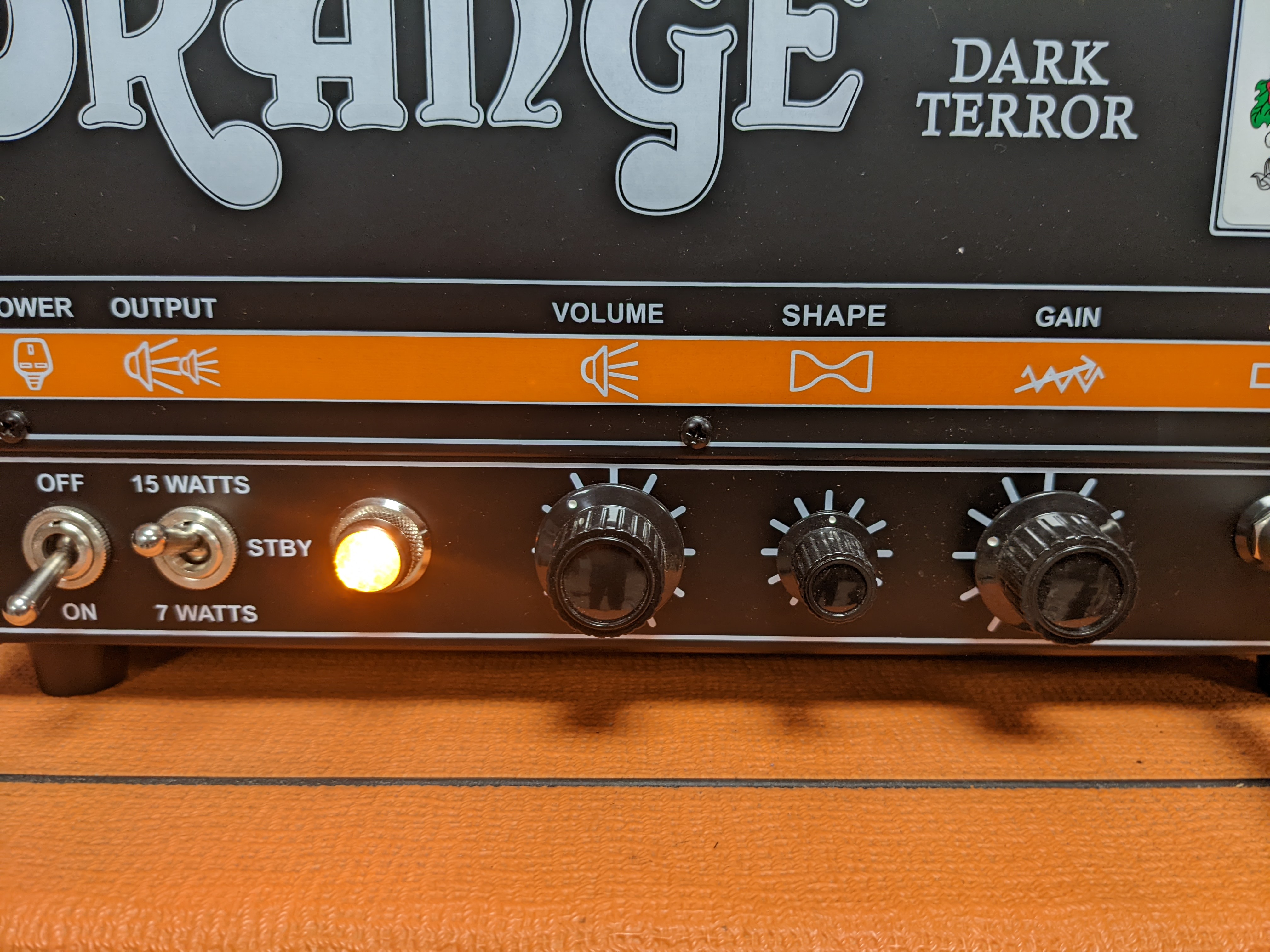Vends Orange tête dark Terror 