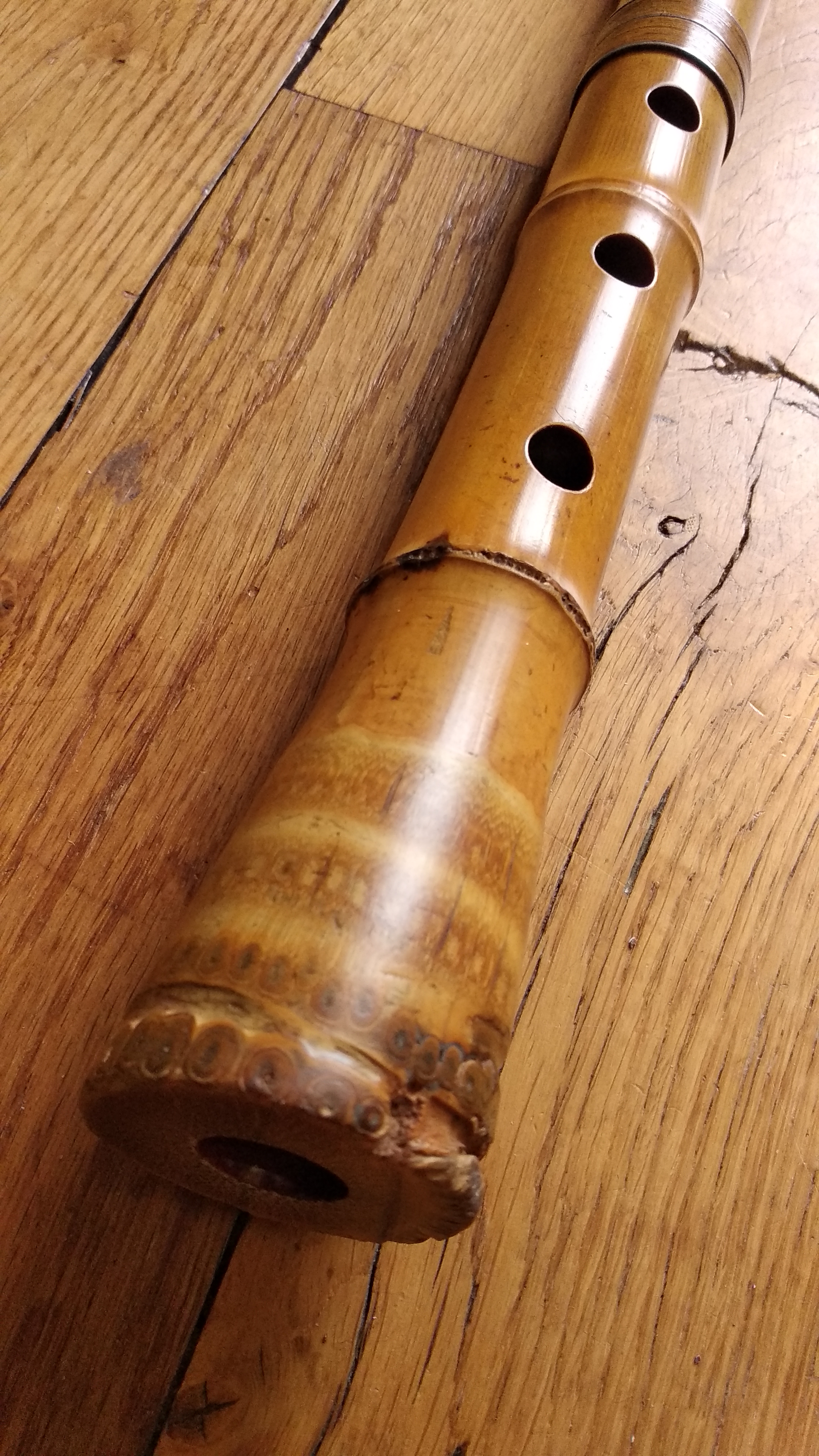 Shakuhachi Seika deux signatures 1.6 en Mi