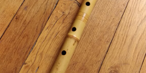 Shakuhachi 2.2 en Bb Ji-ari Signé Hozan Left Hand