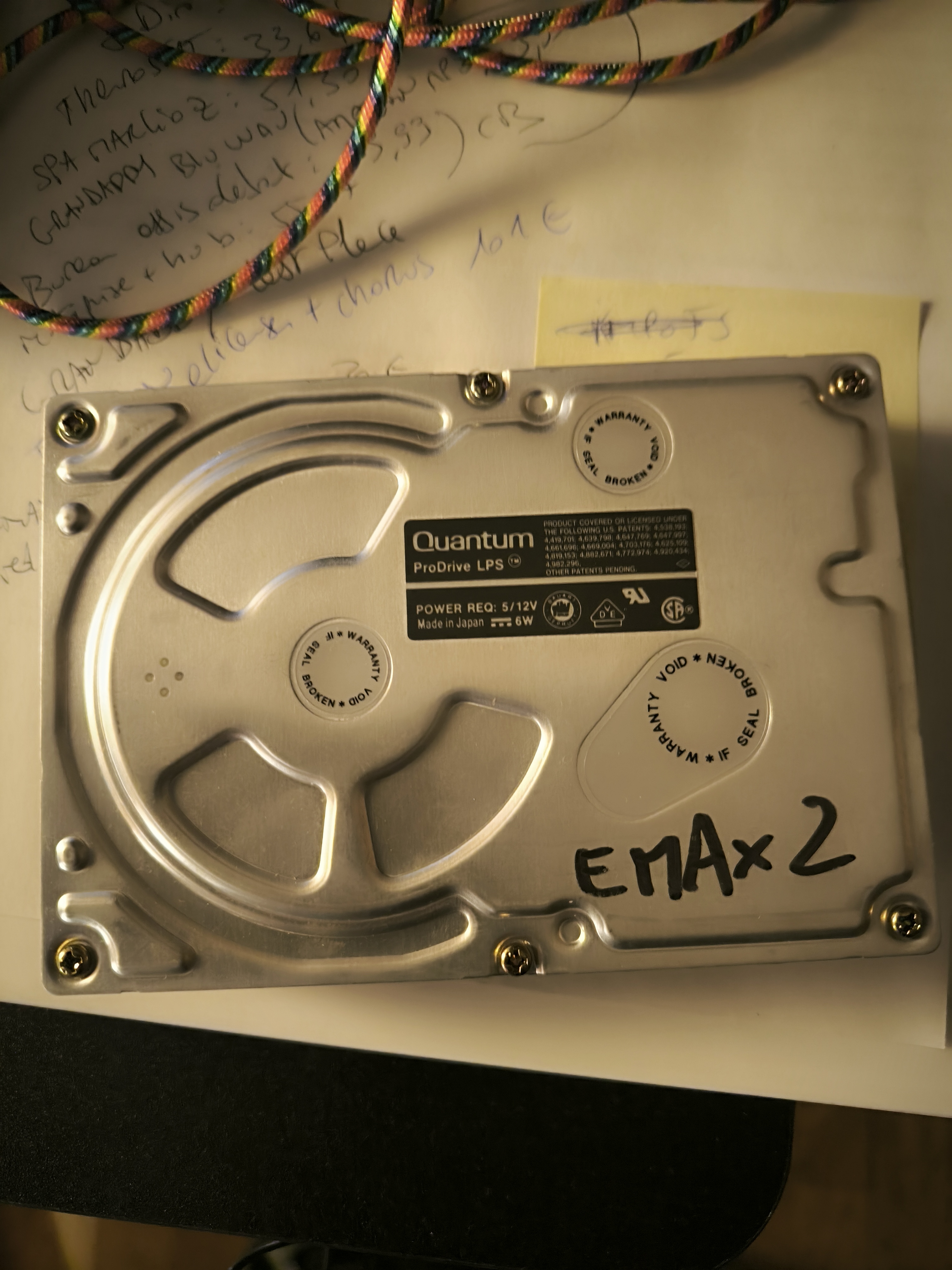 Vds Disque dur emax 2