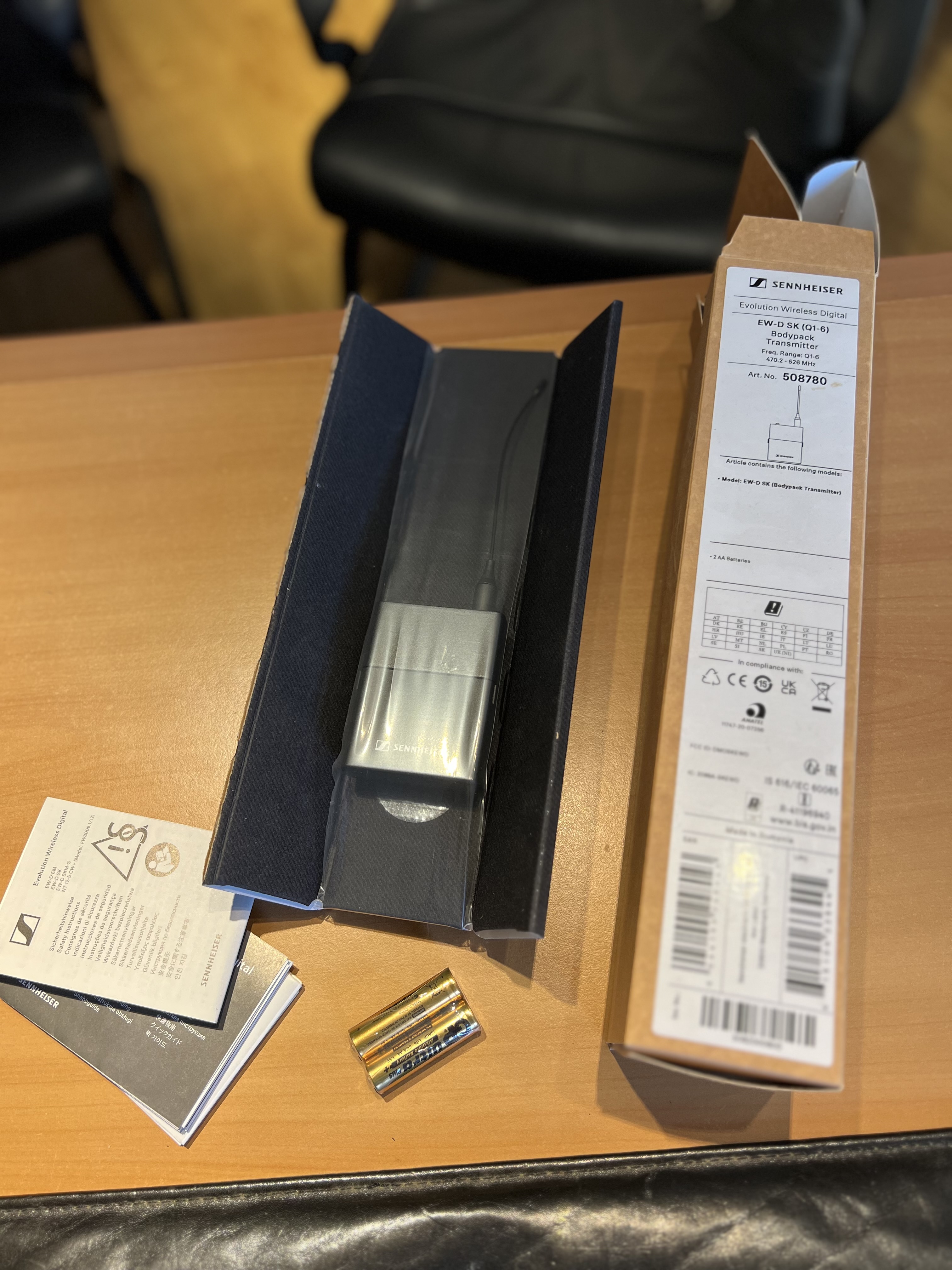 Emetteur pocket Sennheiser EWD SK