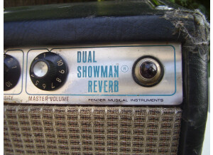 Fender Dual Showman Reverb - SilverFace