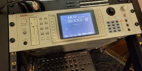 Rack sampleur Akai S5000 V2 avec stockage carte SD