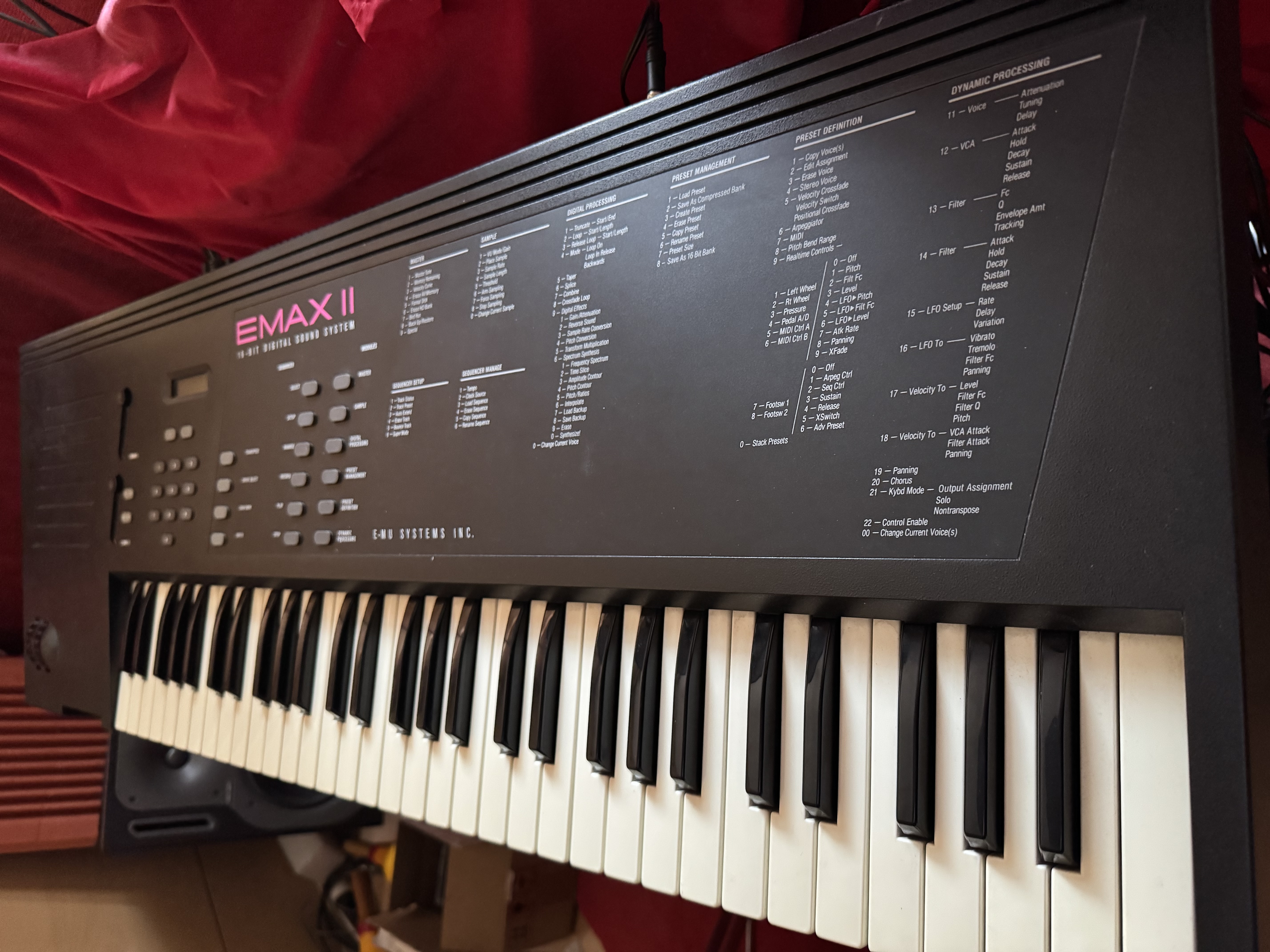 Vends Emax2 turbo stéréo complet avec zip