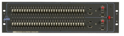 Equaliseurs APEX series 230 ( à l’unité ou en lot de 3)