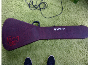 Gibson Flying v Voodoo case
