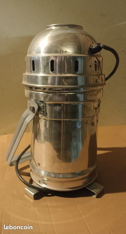 PAR 64 gris métal long complet avec lampe 1000w