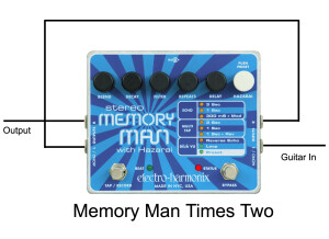 Electro-Harmonix Stereo Memory Man with Hazarai (87066)