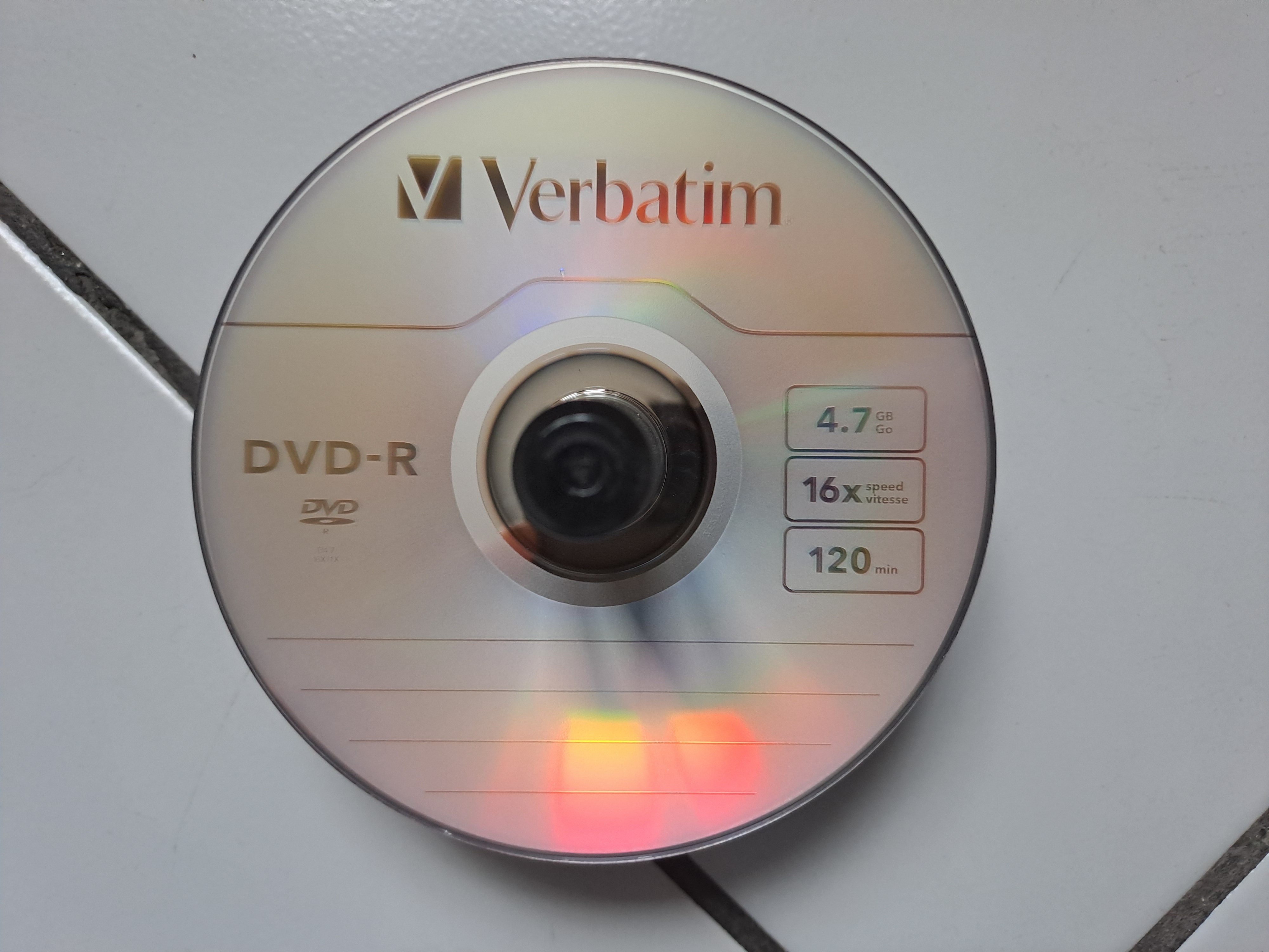 Vends lot de 26 DVD-R Verbatim