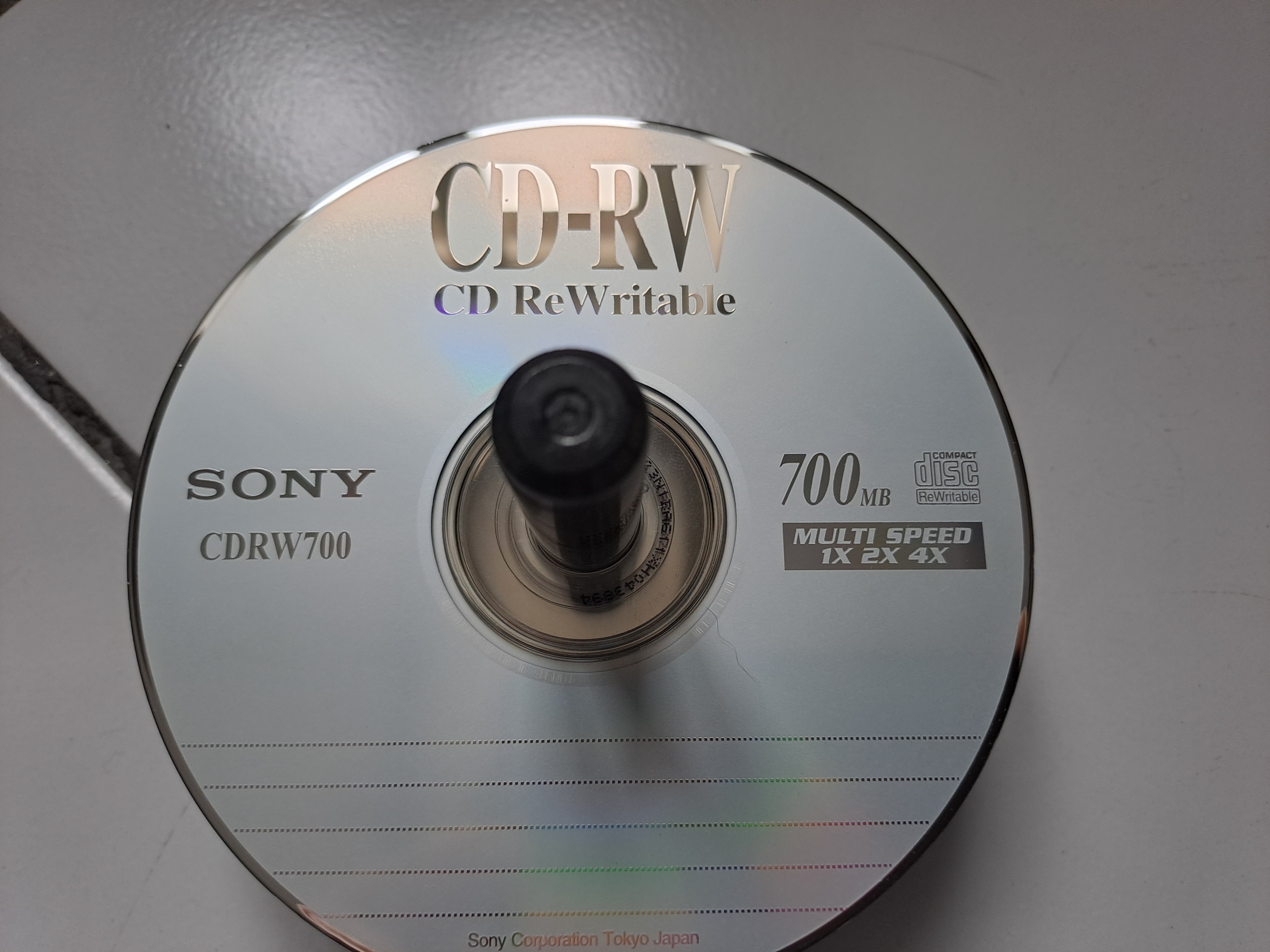 Vends lot de 3 CDR-W 700 Sony