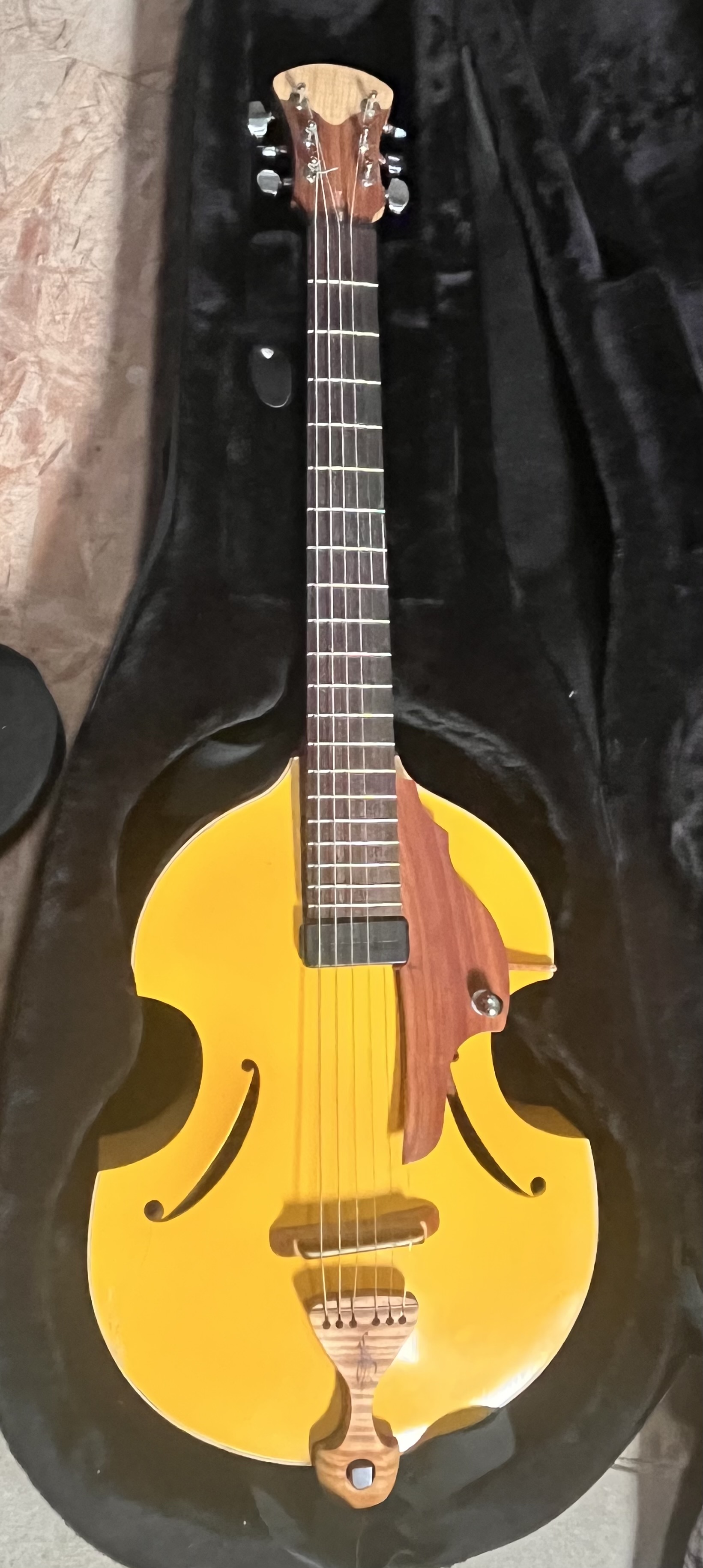 Guitare archtop Bruce Hernandez modèle unique