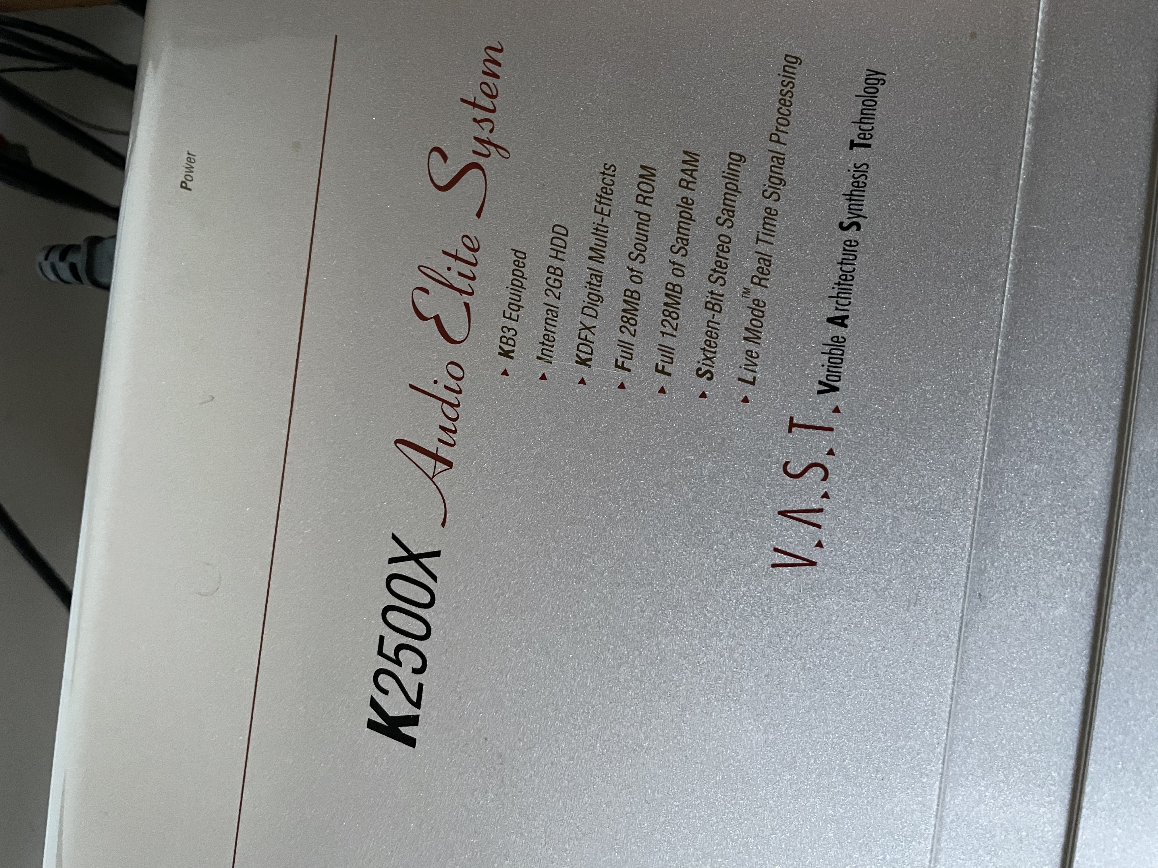 Kurzweil K2500X AES with Case