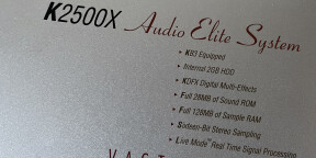 Kurzweil K2500X AES with Case