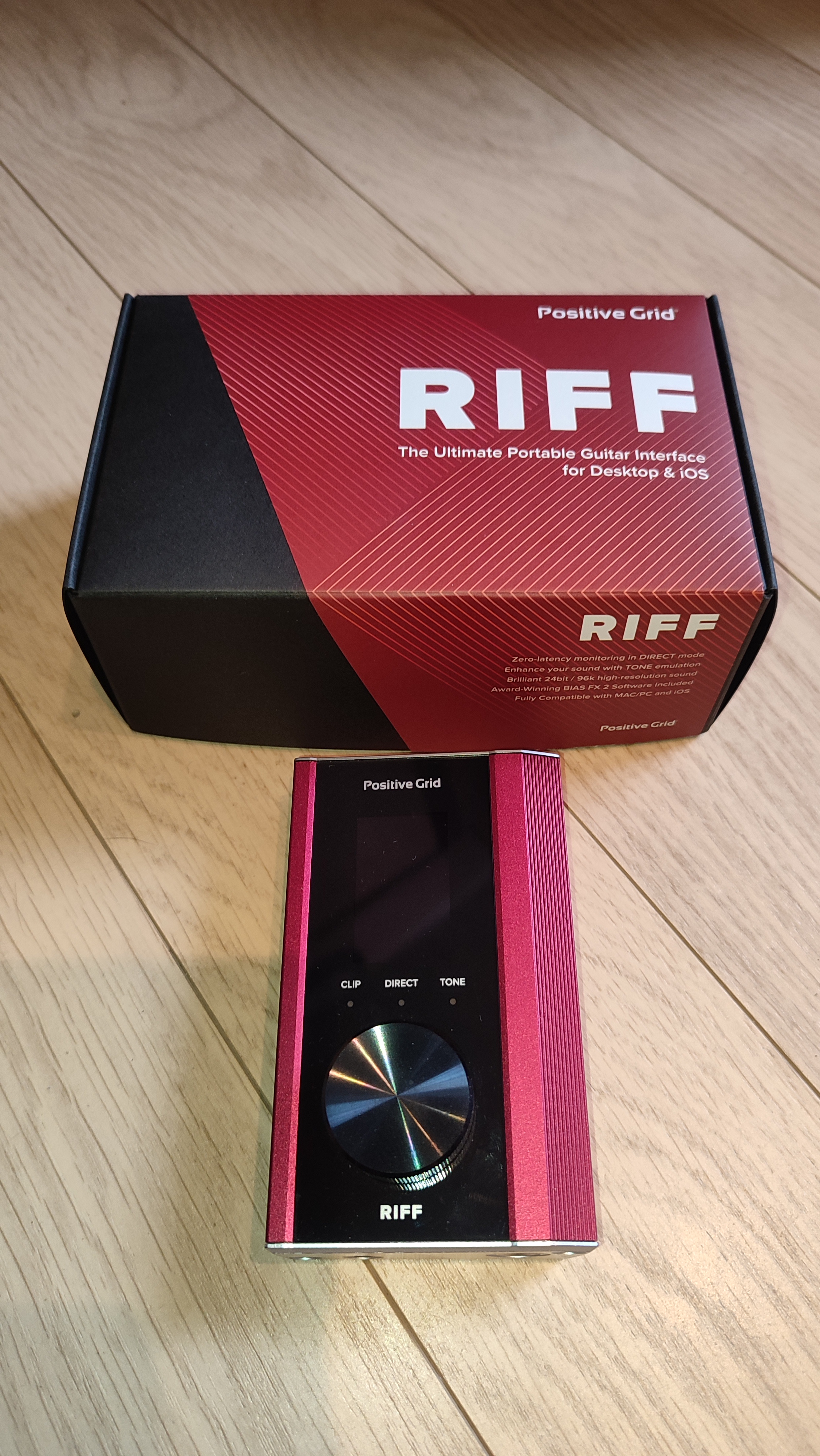 Positive Grid Riff (interface guitare)