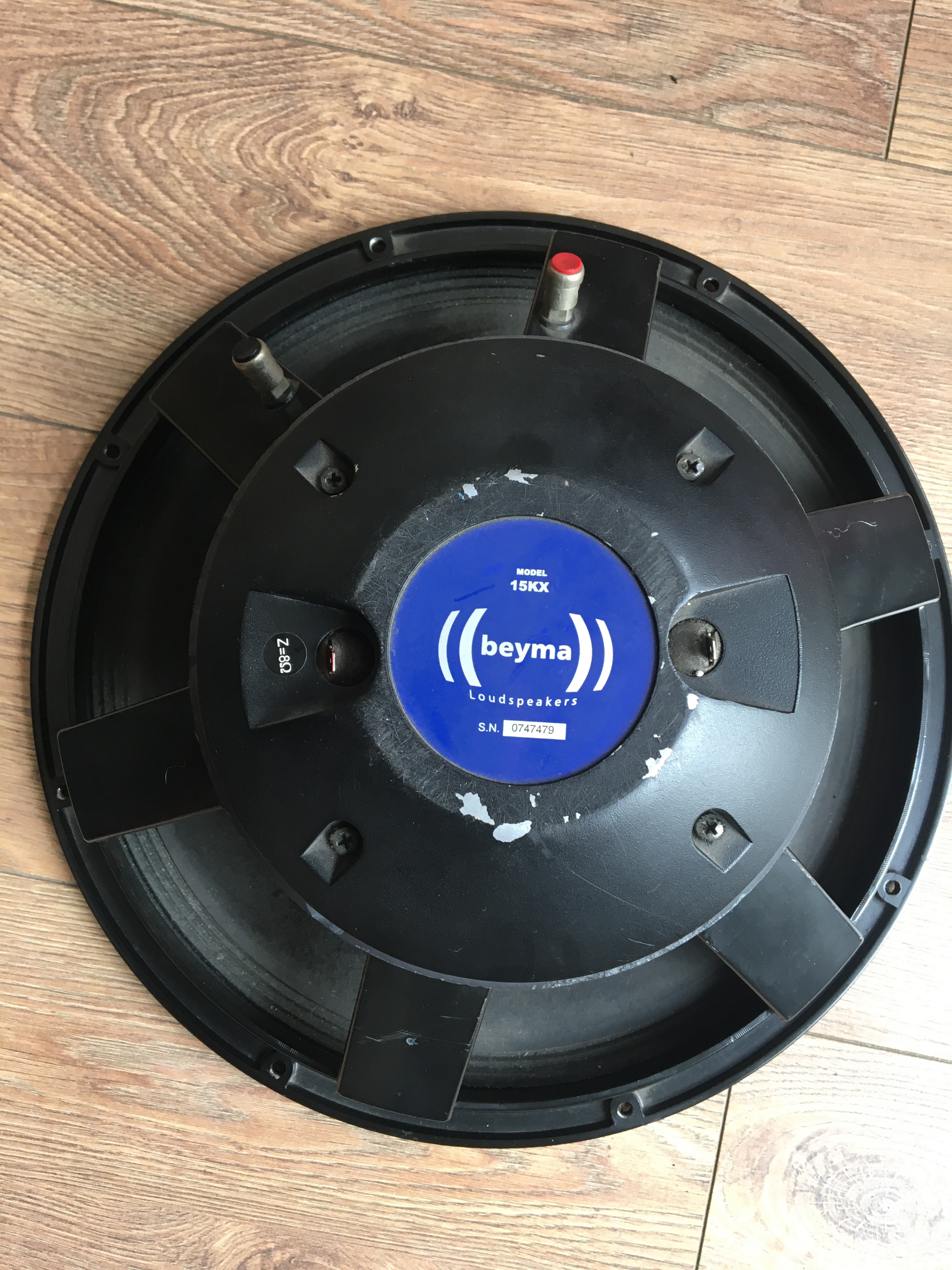 Beyma HAUT-PARLEUR AL-15″ KX CO-AXIAL 8 OHM 300/100Watts