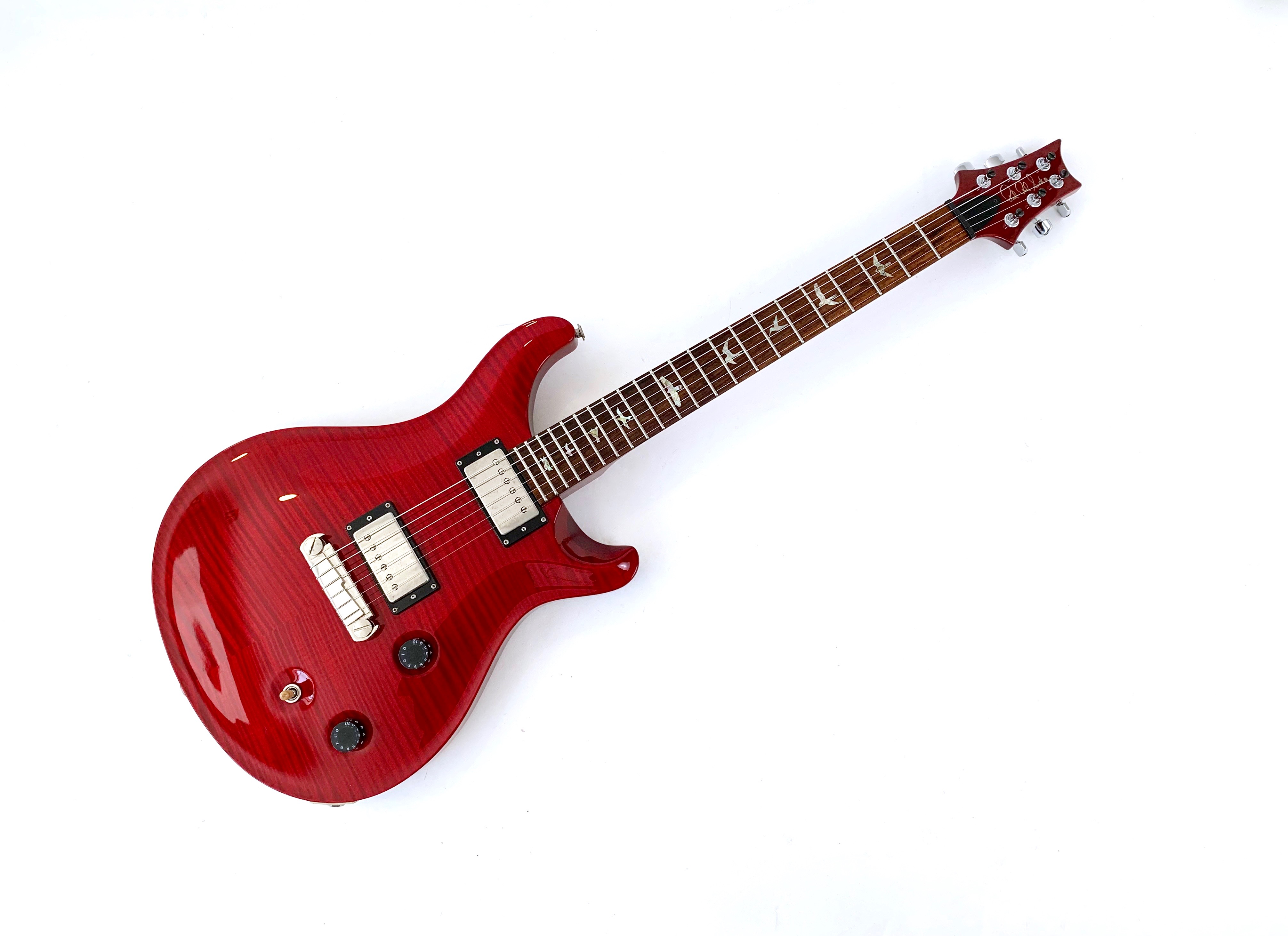 PRS Custom 22 Stoptail 2007 Scarlet Red 10-Top