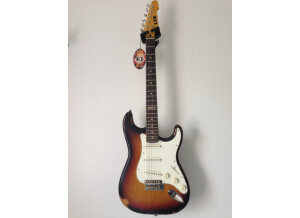 LTD ST-203 Rosewood - Distressed 3-Tone Burst (28338)