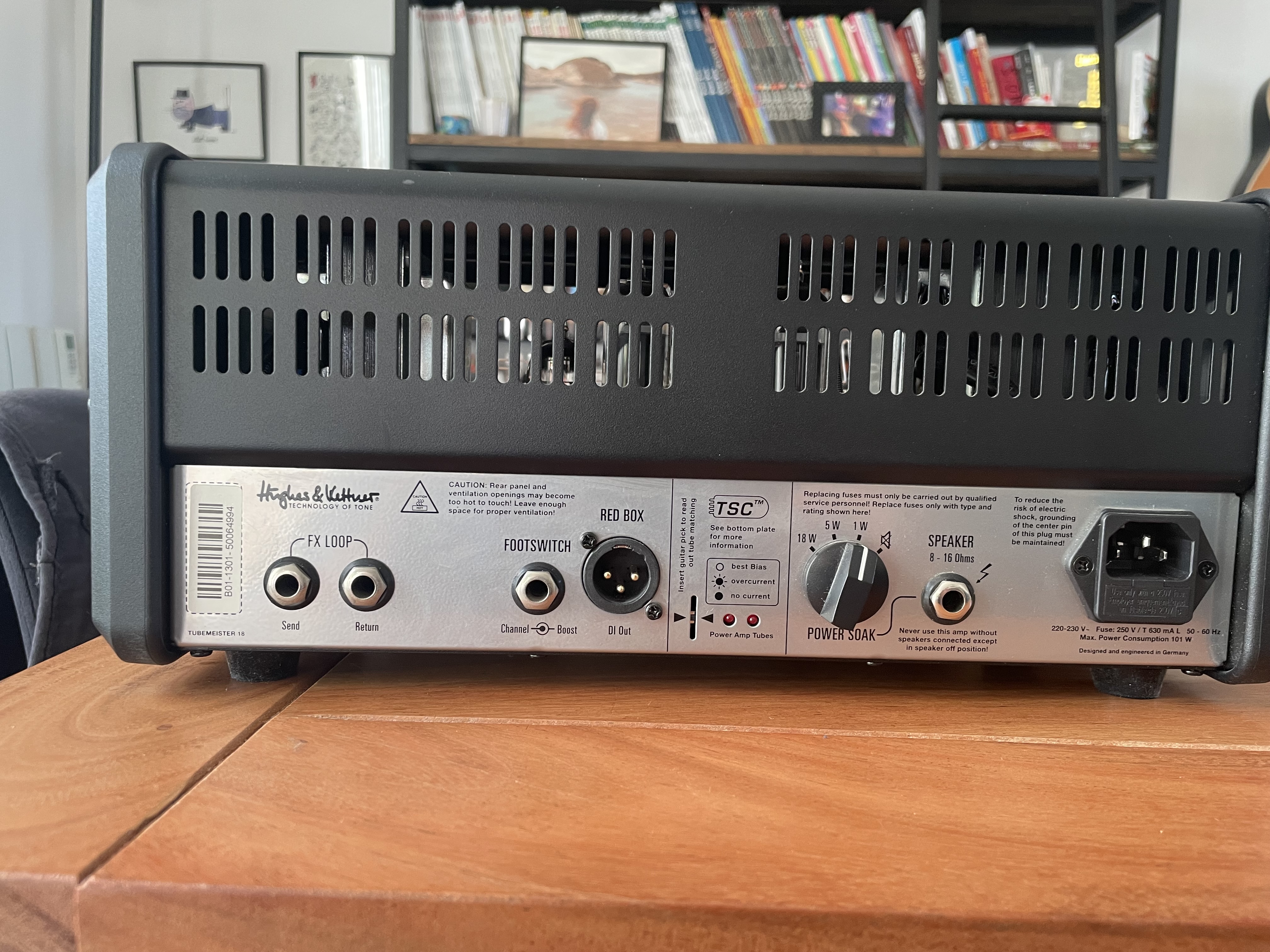 Hughes & Kettner TubeMeister 18 Head (95868)
