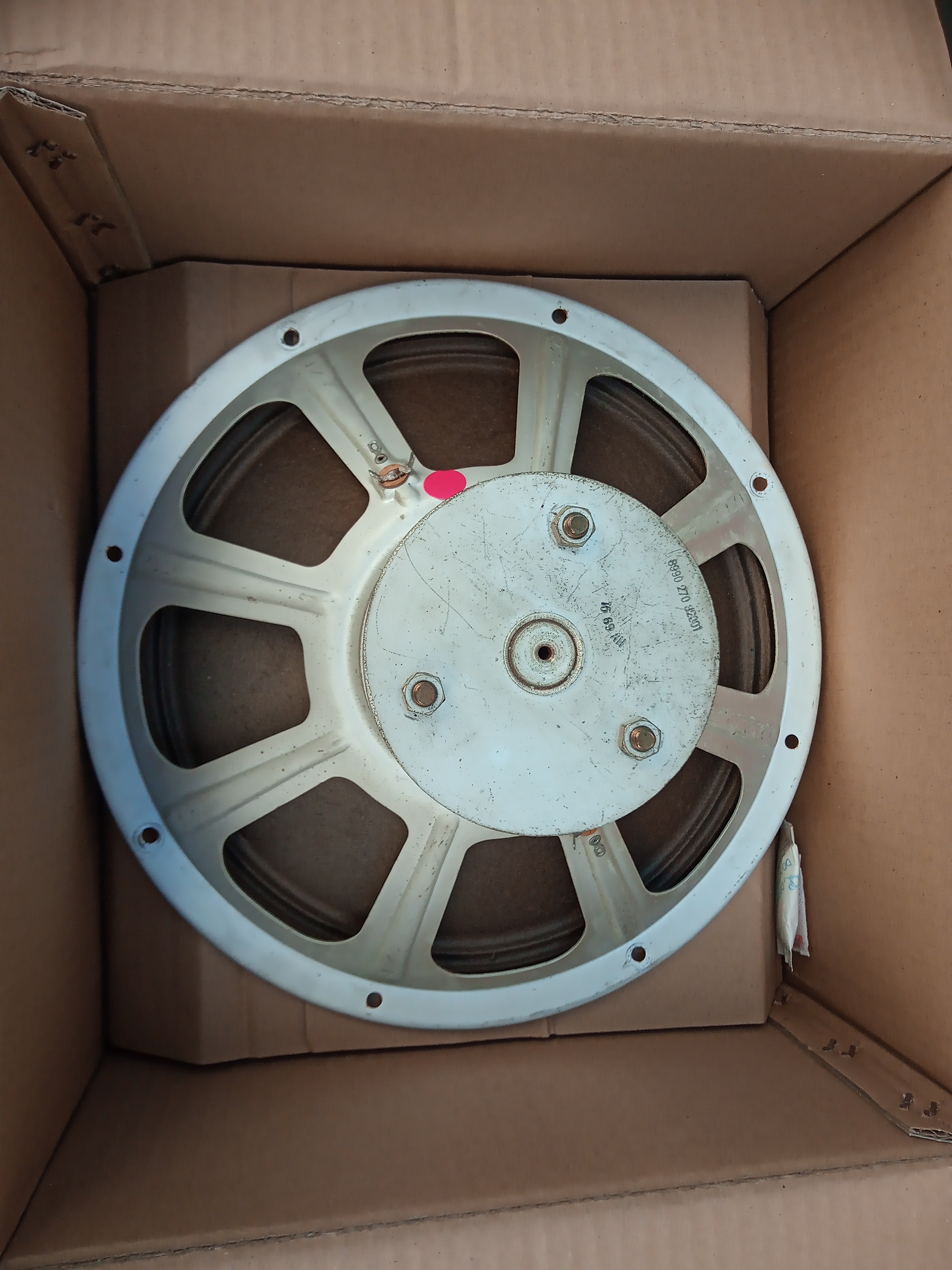 Haut-parleur Philips Alnico 12" (années 60)   Full range