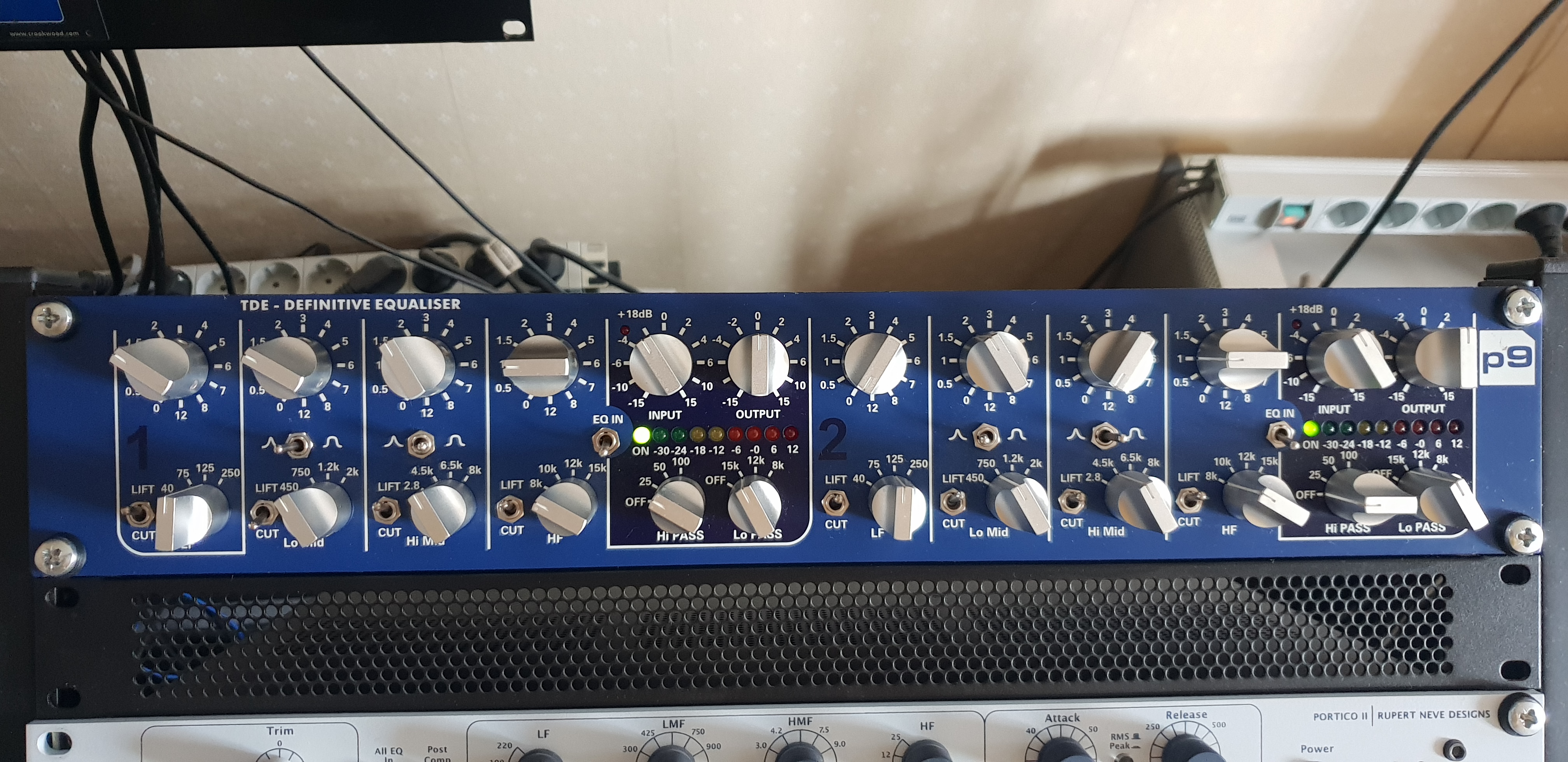 EQ Mastering P9 potards crantés