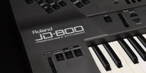Roland JD-800 + SuperSynthProjects PCB + Flight Case