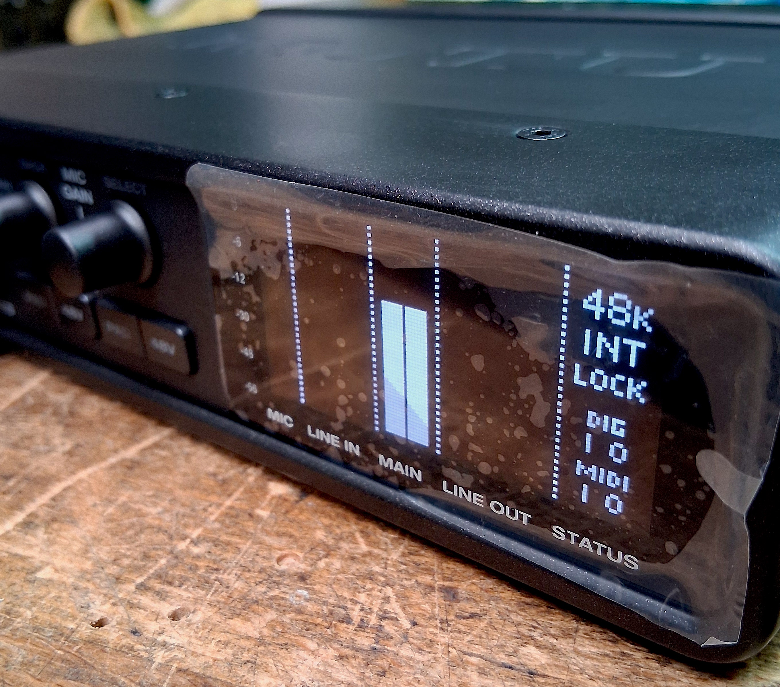 MOTU ULTRLTMKV écran