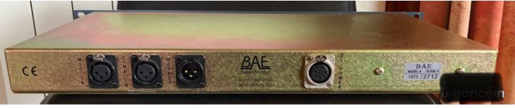 Vends préampli BAE 1073