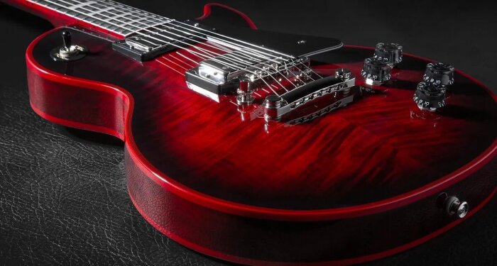 Widow Les Paul CustomCloseUp Widow Les Paul CustomCloseUp