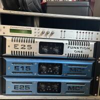 Vends sono complete Funktion One E25, E15, X02, R1, Orphee NDW15B.