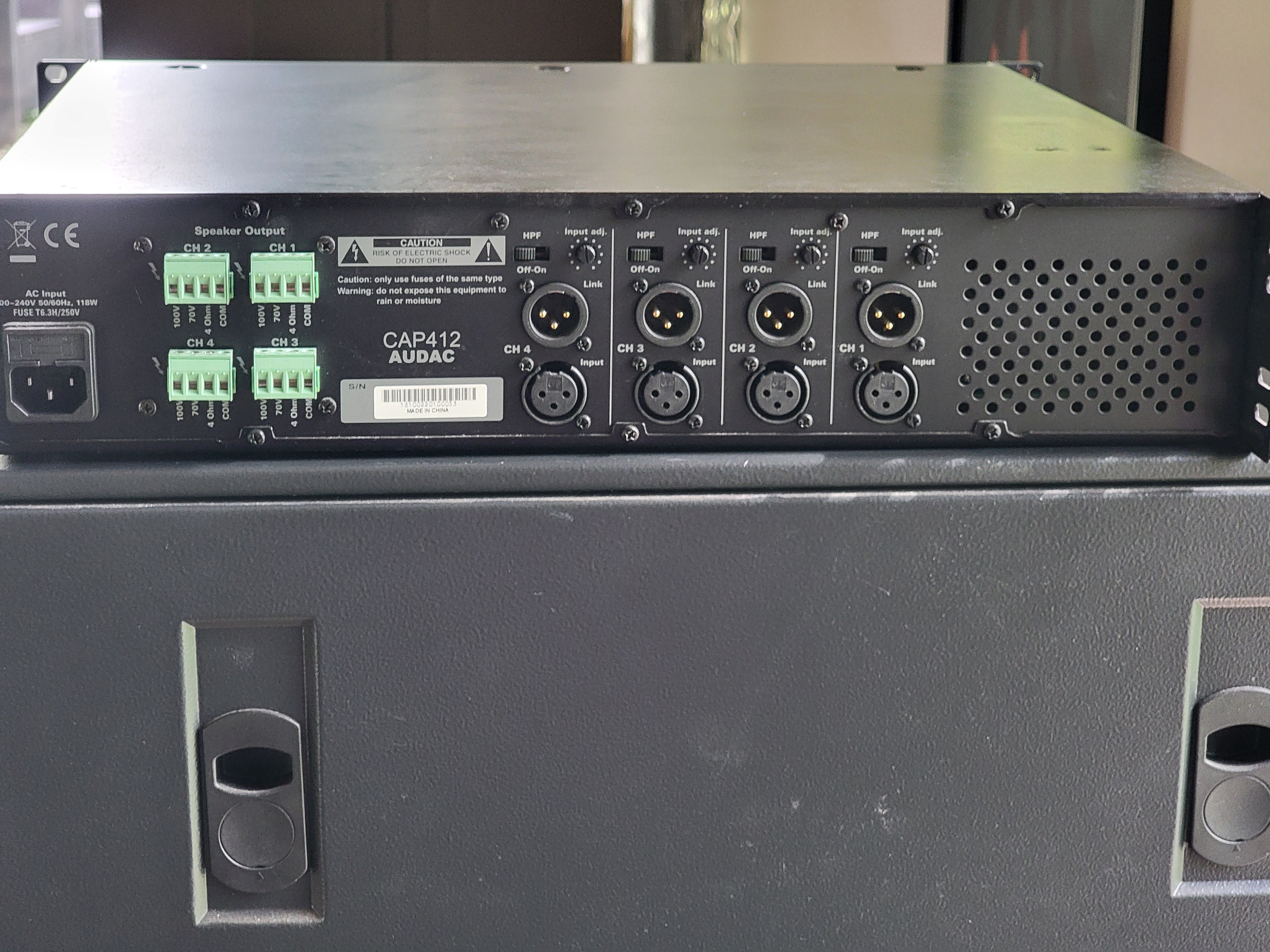 Vends Ampli Audio (AUDAC CAP412)