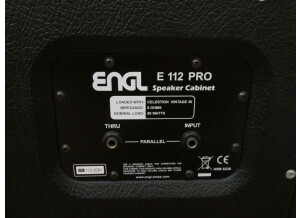 ENGL E112VB Pro Straight 1x12 Cabinet (16229)