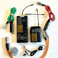 MICRO HF / LIAISON HF PRO AUDIO LIMITED: TX 2020 / DX 2020 et MICRO Cravate SANKEN COS11 avec Accessoires