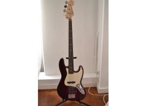 Fender Standard Jazz Bass V - Chrome Red Pao Ferro