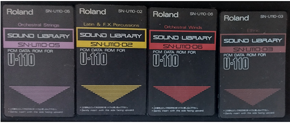 U110  + 4 cartes sons