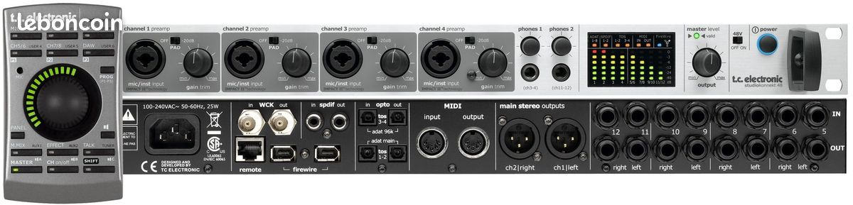 Audio Interface TC Electronic Studio Konnekt 48