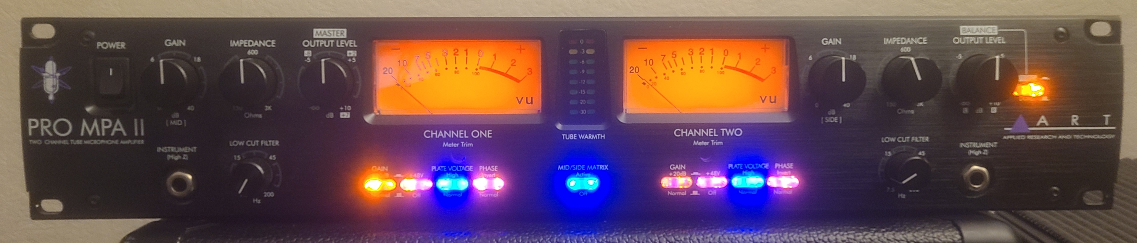 Vends Préampli Studio ART Pro MPA II