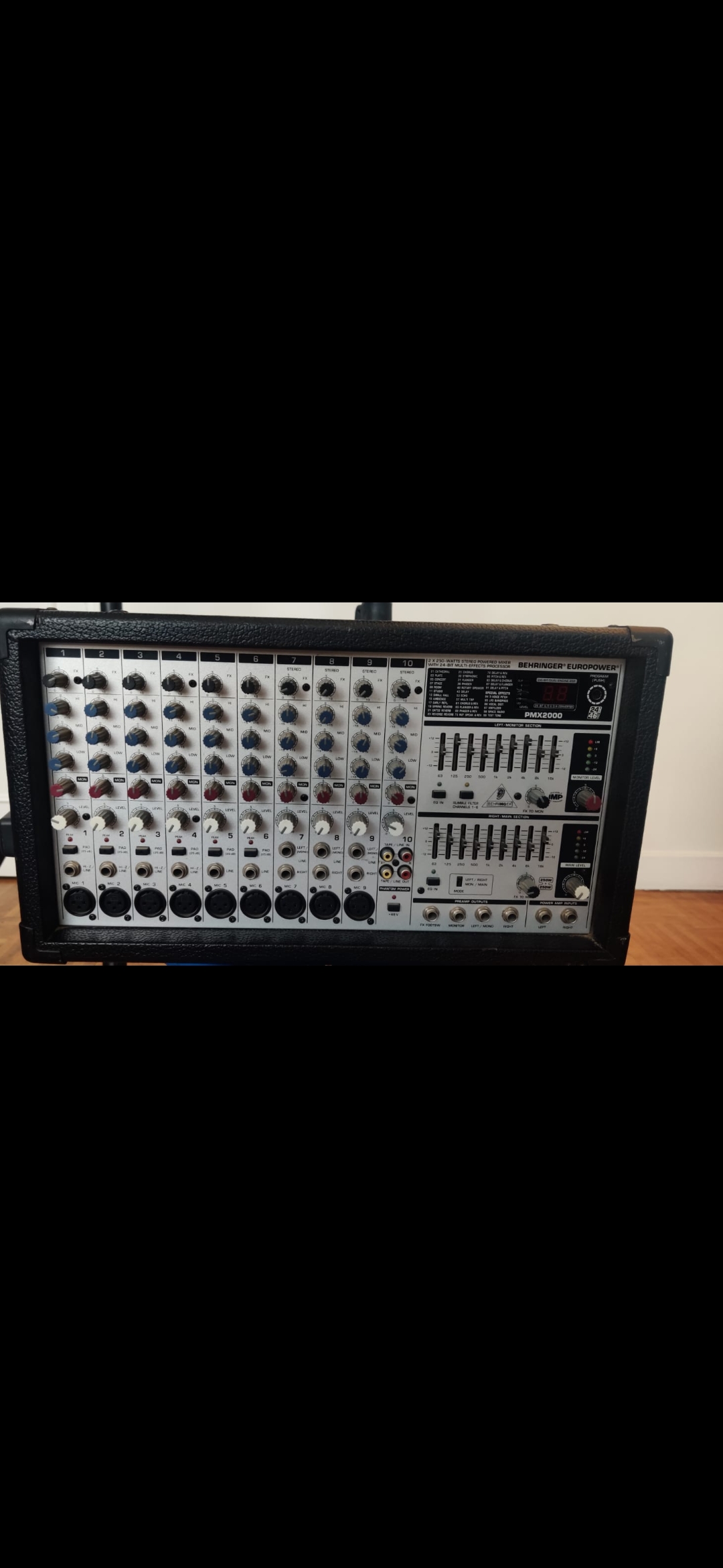 Europower PMX2000 - Behringer Europower PMX2000 - Audiofanzine Europower PMX2000 - Behringer Europower PMX2000 - Audiofanzine