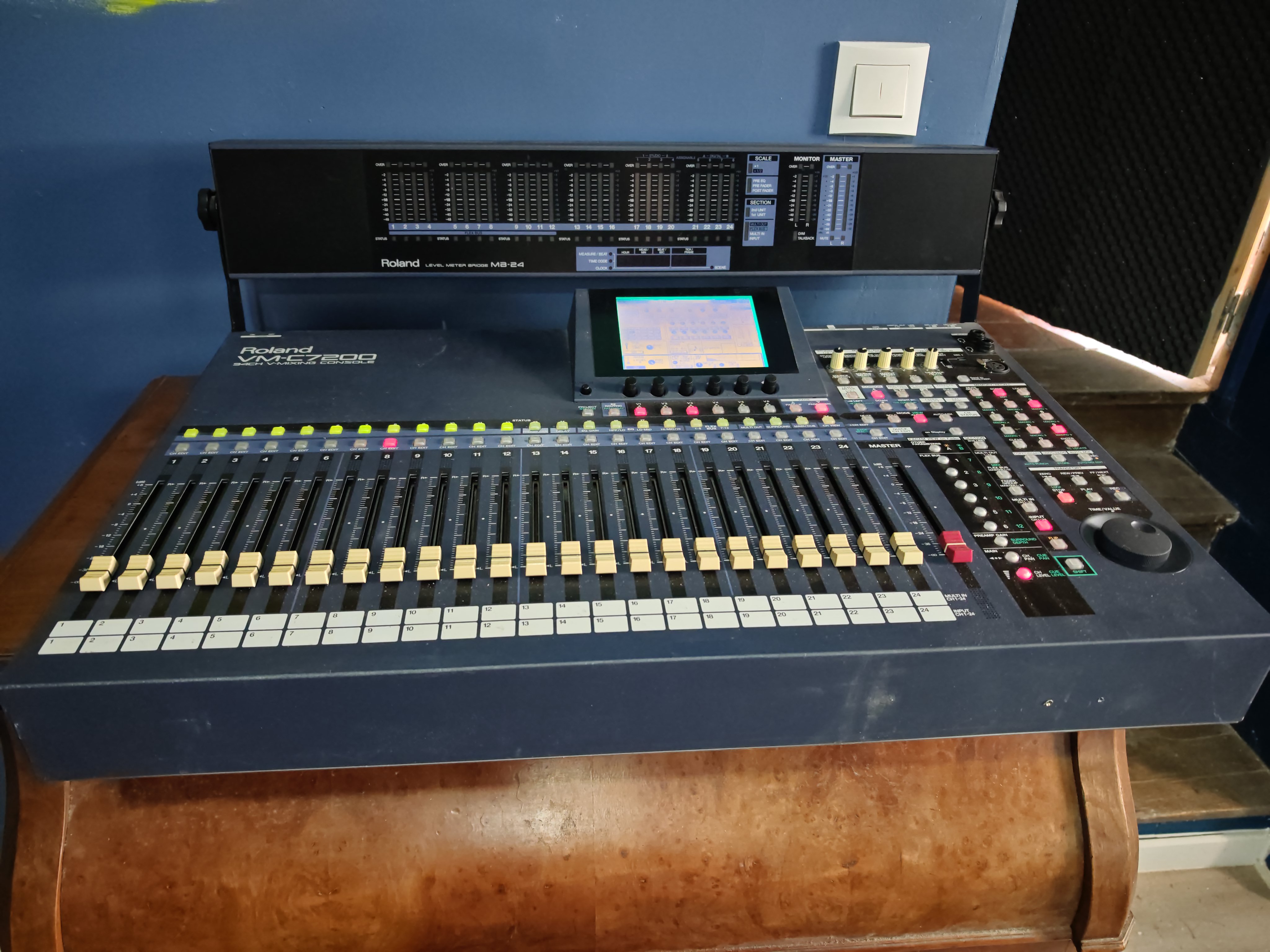 Vends Vmc 7200 avec rack Vm 7200