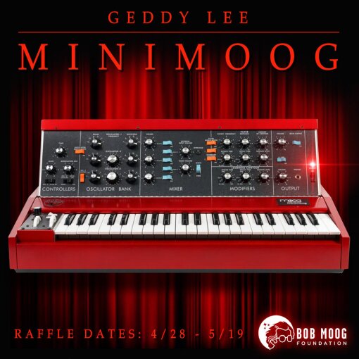 Moog Music Geddy Lee Minimoog Model D : 2025GeddyLeeMinimoog Insta Square 2 Moog Music Geddy Lee Minimoog Model D : 2025GeddyLeeMinimoog Insta Square 2