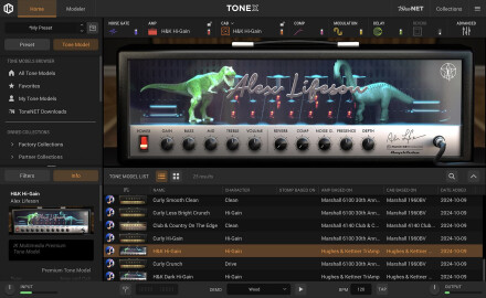 tonex 1.9.0 lifeson legacy amp Hughes Kettner tonex 1.9.0 lifeson legacy amp Hughes Kettner