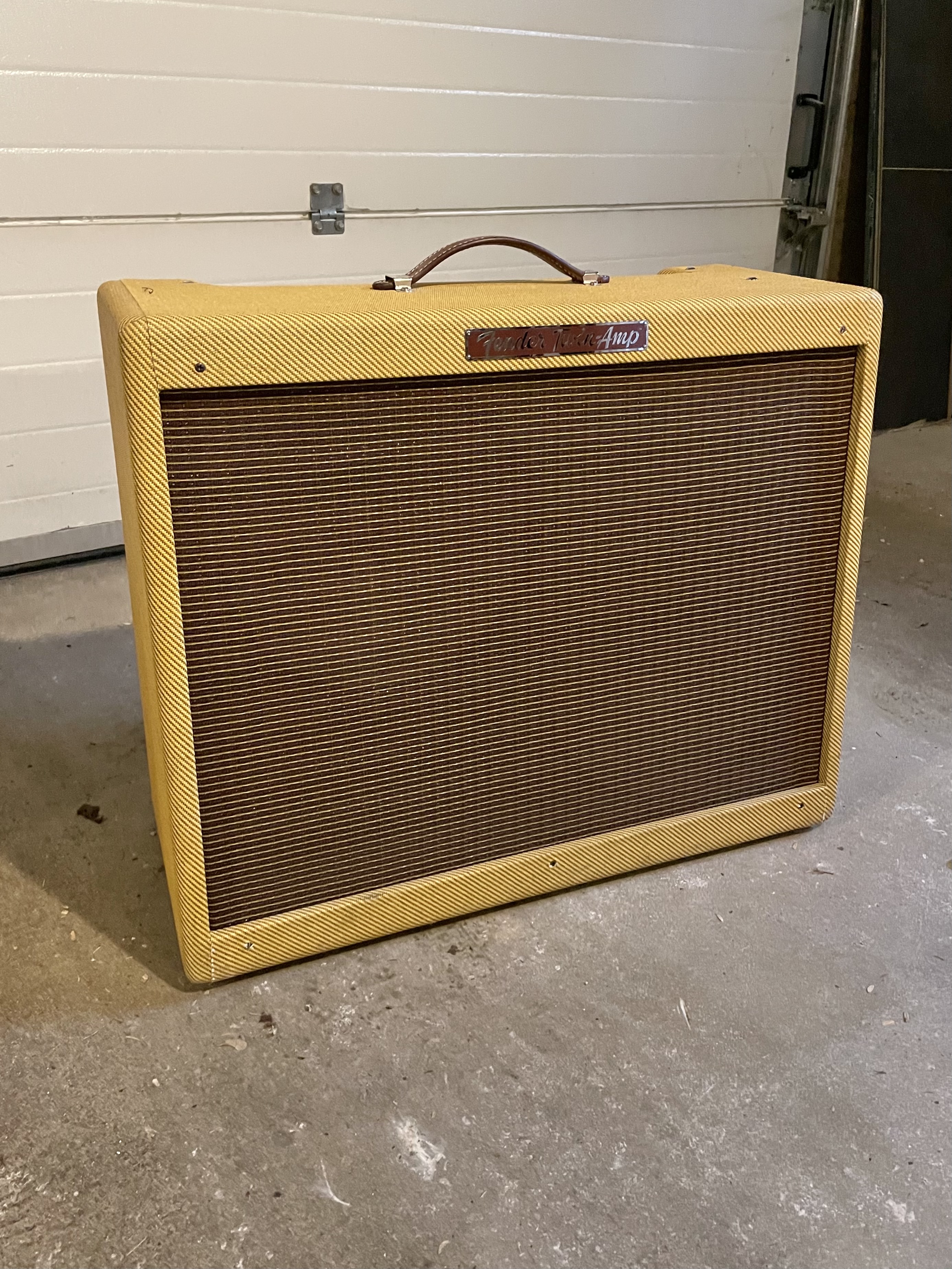 Fender Custom Shop '57 Tweed Twin-Amp 2004 Reissue avec Eminence 2x12"
