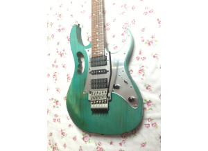 Ibanez JEM7 - Burnt Stained Blue