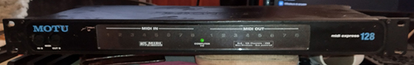 MOTU midi express 128